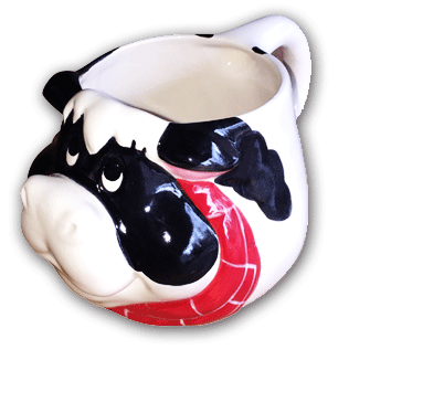 cow kitchen mug bandana