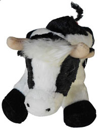 cow kids toy plush