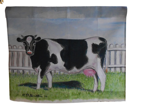 Cow Outdoor Flag