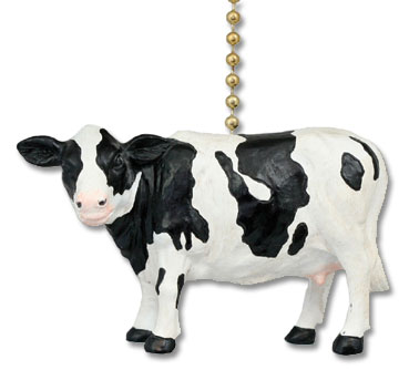 cow holstein ceiling fan pull