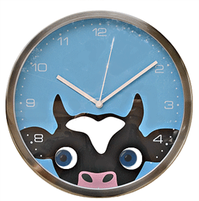 cow clock