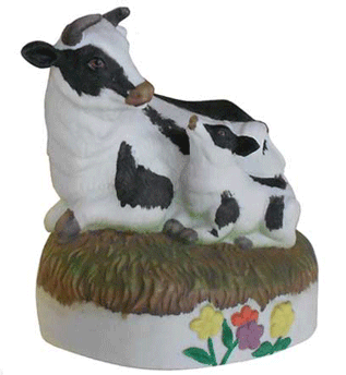 cow mini music box