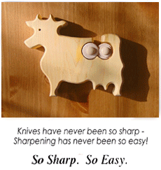cow knive sharpener