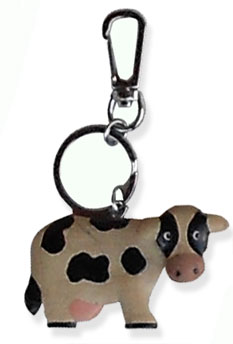 cow eood key chain
