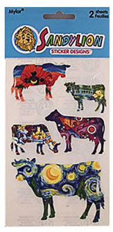 cow stickers