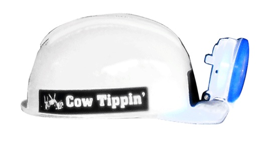cow kids construction hat
