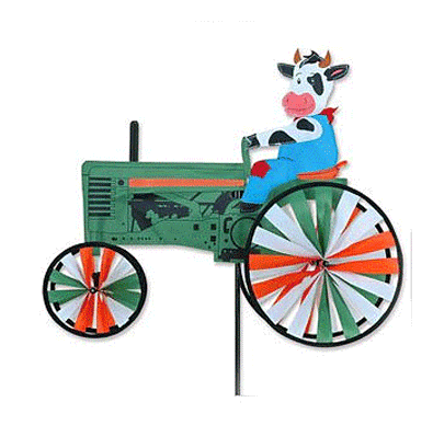 cow tractor spinner