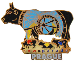 cow parade pin
