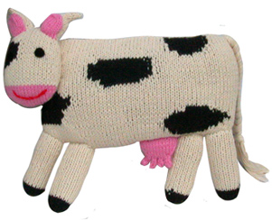cow baby toy