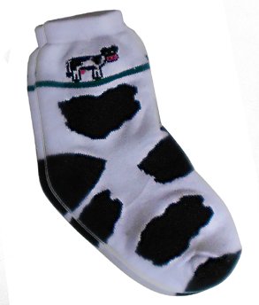 cow holstein socks