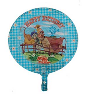 cow party disney mylar balloon