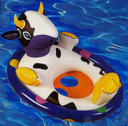 swimming pool cow inflatable
