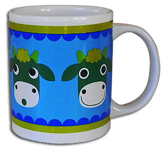kids coww mooing cup