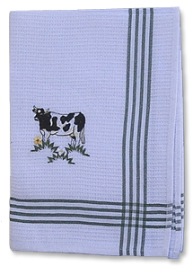 cow kitchen towel