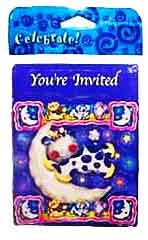 cow party invitations