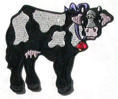 cow iron on transfer