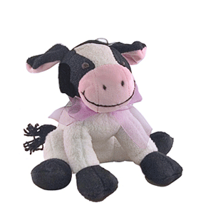 cow baby rattle