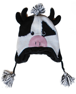 cow winter hat