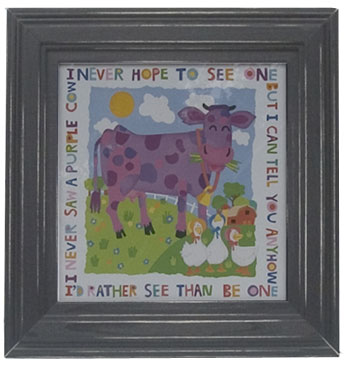 cow frame picture