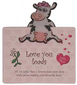 cow bookmark