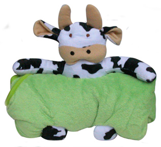 cow terry cloth towel