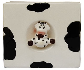 cow kitchen napkin holder