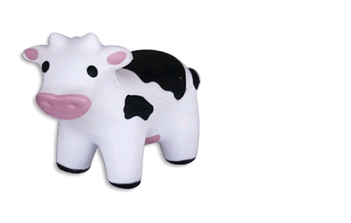 cow holstein squeezie