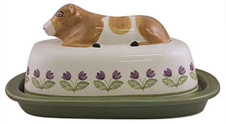 cow butter dish
