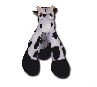 cow long legs plush