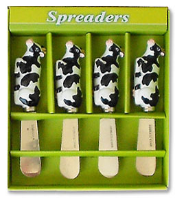 cow kitchen spreader set