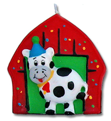 cow party candle barn