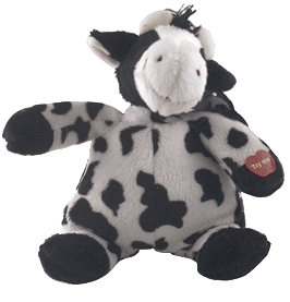 snoring plush cow