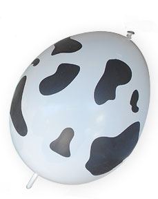 cow party balloon teats