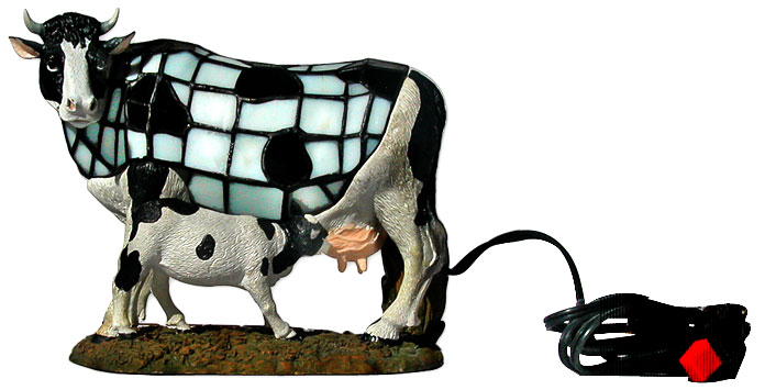 cow tiffany lamp