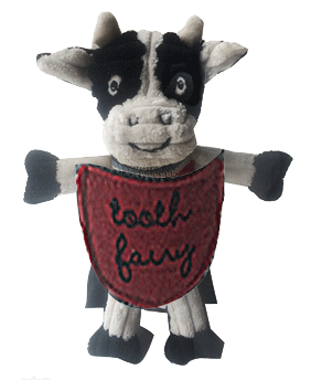 cow tooth fairy plush