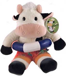 cow kids plush toy