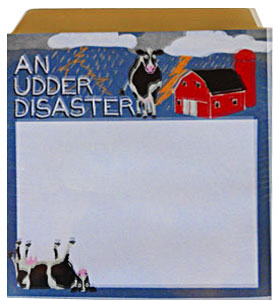 cow sticky notes