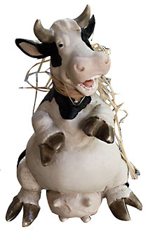 cow sculpture