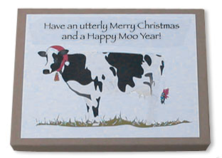 Cow Xmas Cards