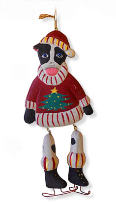 cow christmas Ornament